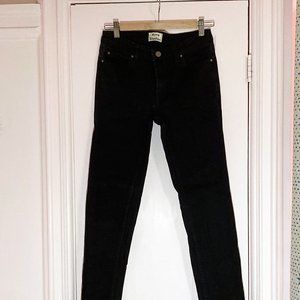 ACNE Studios Black Straight Leg Jeans